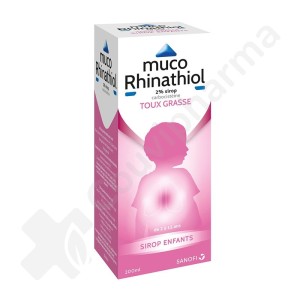 Muco Rhinathiol 2% Toux Grasse - Sirop enfants 200 ml