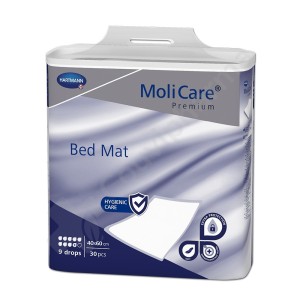 Molicare Bed Mat 9 Gouttes 40 x 60 cm - 30 alèses