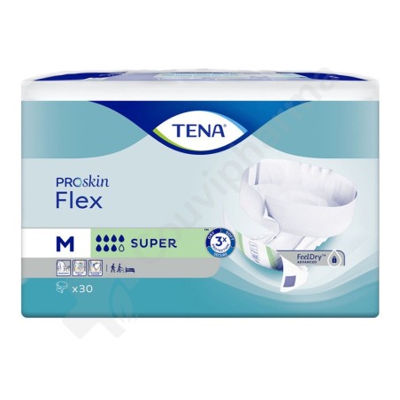 Tena Flex Super Medium - 30 changes avec ceinture