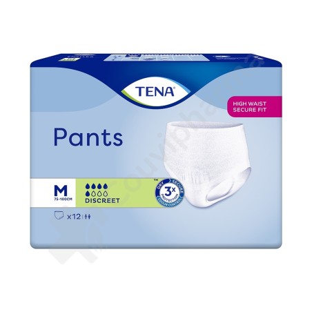 Tena Pants Discreet Medium - 12 pants