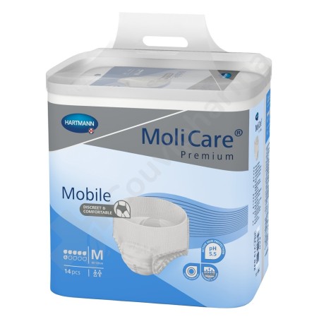 Molicare Mobile 6 Druppels Medium - 14 incontinentiebroekjes