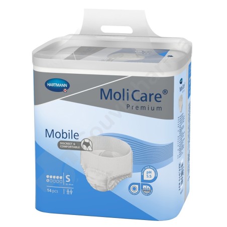 Molicare Mobile 6 Gouttes Small - 14 slips absorbants