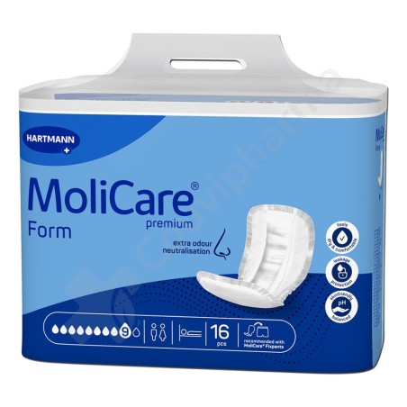 Molicare Form 9 Druppels - 16 anatomische inleggers