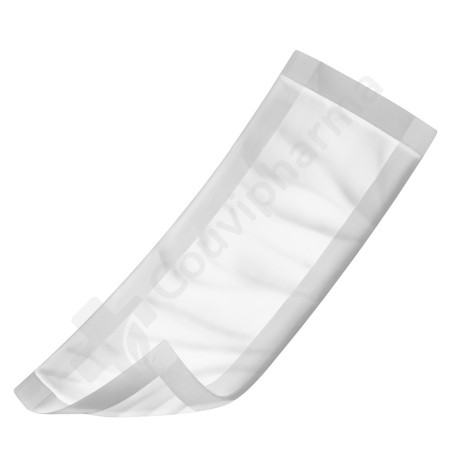 Molicare Rectangular 5 Druppels 15 x 60 cm - 28 doorlaatbare rechte inleggers