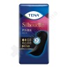 Tena Silhouette Serviettes Noir Mini - 18 serviettes