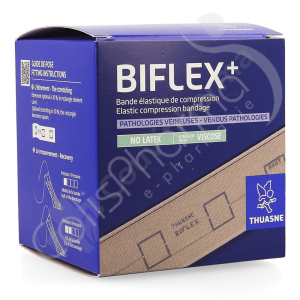 Thuasne Biflex 17+ Forte Étalonnée - Beige - 10 cm x 3 m