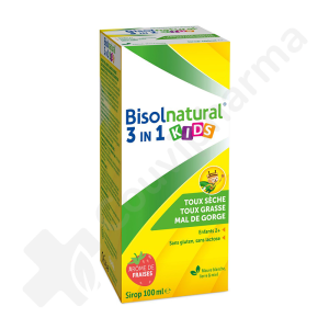 BisolNatural 3 in 1 Kids - Siroop 100 ml