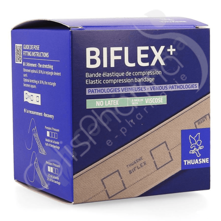 Thuasne Biflex 17+ Forte Étalonnée - Beige - 10 cm x 4 m