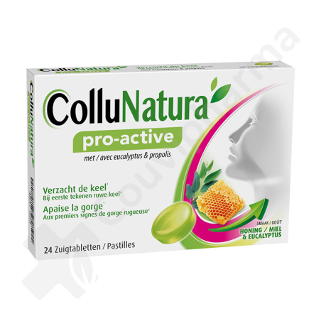 ColluNatura Pro-Active - 24 pastilles pour la gorge