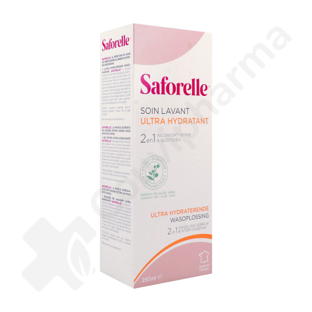 Saforelle Soin Lavant Ultra Hydratant - 250 ml - PROMO -20%