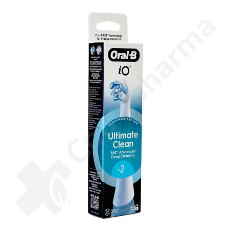 Oral-B iO Ultimate Clean - 2 têtes de brosse à dents