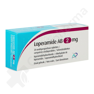 Loperamide AB 2 mg - 20 comprimés orodispersibles