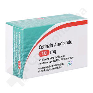 Cetirizin Aurobindo 10 mg - 50 comprimés