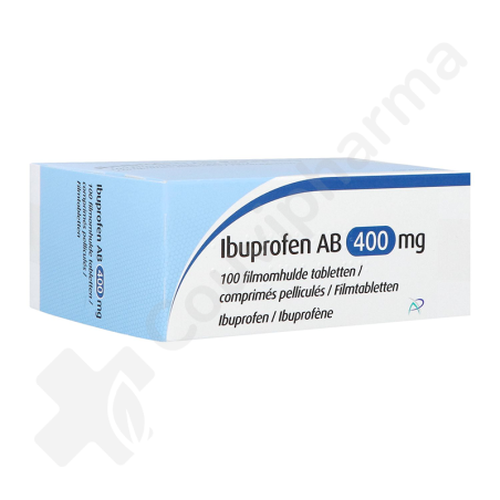 Ibuprofen AB 400 mg - 100 tabletten