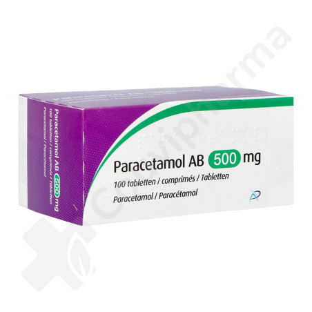 Paracétamol AB 500 mg - 100 tabletten Paracétamol AB 500 mg - 100 tabletten