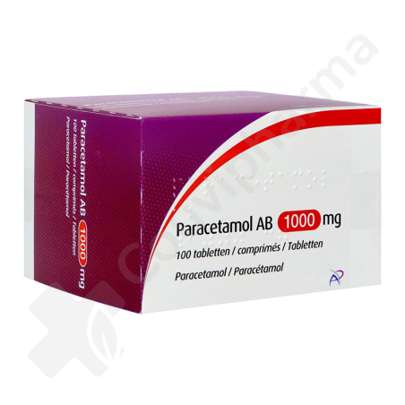 Paracétamol AB 1 g - 100 comprimés Paracétamol AB 1 g - 100 comprimés