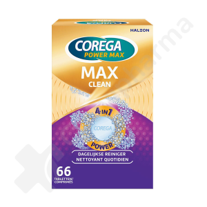 Corega Max Clean - 66 tabletten