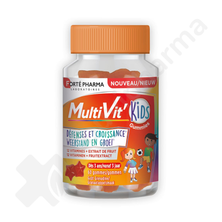 Forté Pharma MultiVit' Kids - 60 gommes