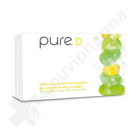 Pure D - 90 kauwtabletten