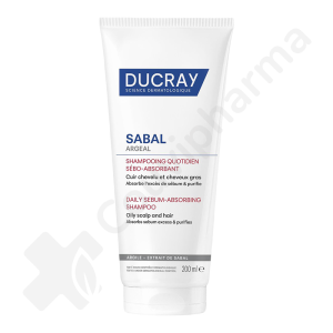 Ducray Sabal Argeal Shampooing Sébo-Absorbant - 200 ml