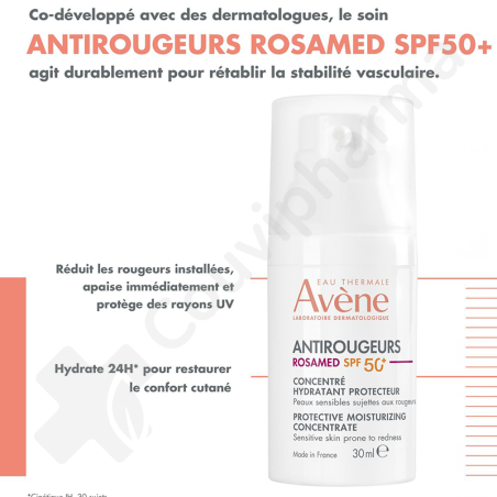 Avène Antirougeurs Kalmerende Hydraterende Crème SPF 50+ - 30 ml