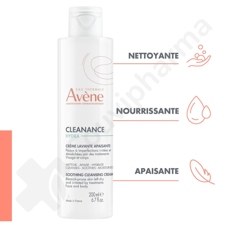 Avène Cleanance Hydra Wascreme - 200 ml