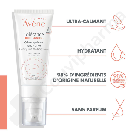 Avène Crème Pour Peaux Intolérantes - 40 ml