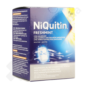 NiQuitin Freshmint 2 mg - 100 kauwgom