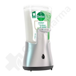 DettolHygiène No-Touch Distributeur Savon - 1 pièce + Recharge Aloe Vera 250 ml