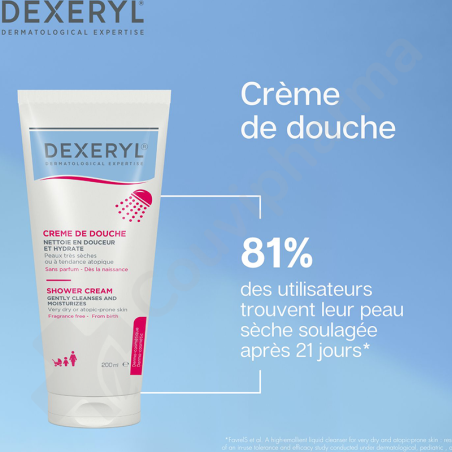 Dexeryl Shower Crème de Douche - 200 ml