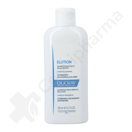 Ducray Elution Shampooing Doux Rééquilibrant - 200 ml