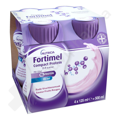 Fortimel Compact Protein 2.4 kcal Bosvruchten - 4x125 ml