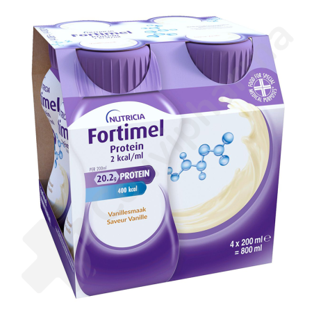 Fortimel Protein 2 kcal Vanille - 4x200 ml