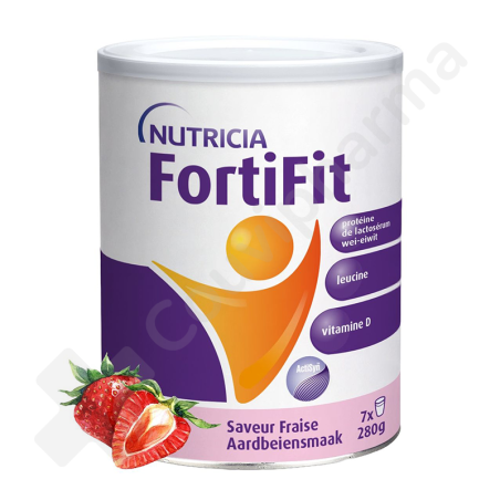 FortiFit Powder Fraise - 280 g