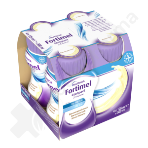 Fortimel Compact 2.4 kcal Banane - 4x125 ml