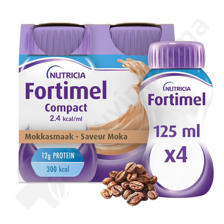 Fortimel Compact 2.4 kcal Moka - 4x125 ml