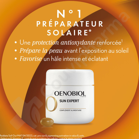 Oenobiol Sun Expert Préparateur Solaire - 30 gélules