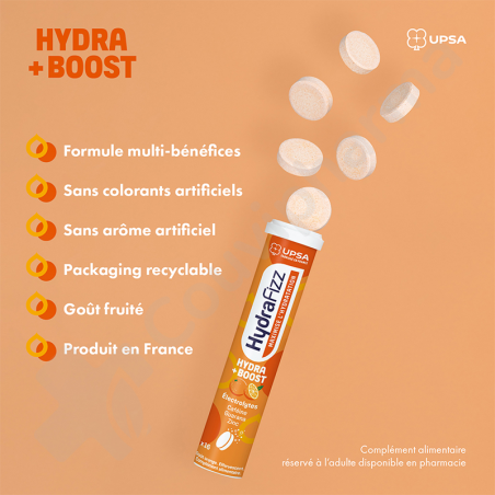 HydraFizz Boost Hydratatie - 16 bruistabletten