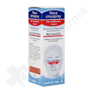 Nasa Sinuspray 1 mg/ml Sine Conservans - Neusspray 10 ml