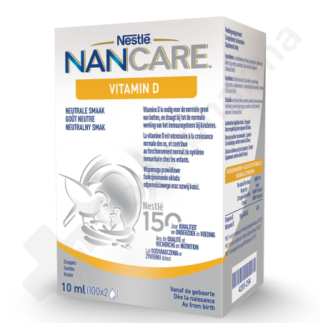 Nancare Vitamin D - Gouttes 10 ml