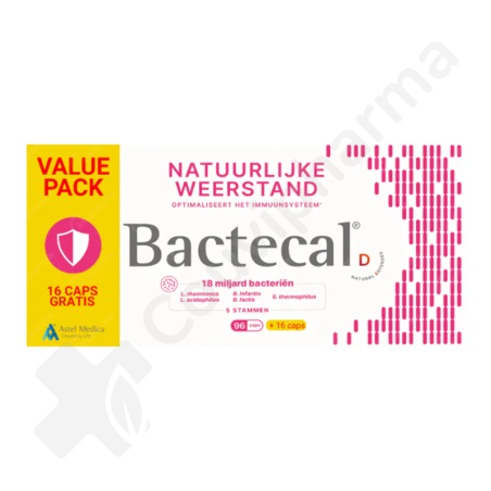Bactecal D - PROMO 96 capsules + 16 gratis