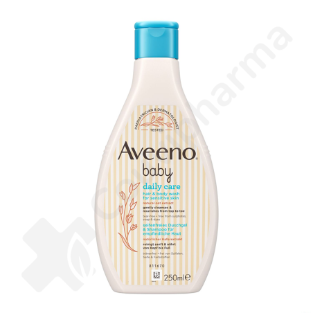 Aveeno Baby Daily Care Gel Lavant Cheveux & Corps - 250 ml
