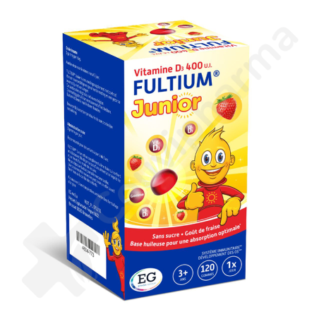 Fultium Vitaminen D3 400 UI - 120 gummies