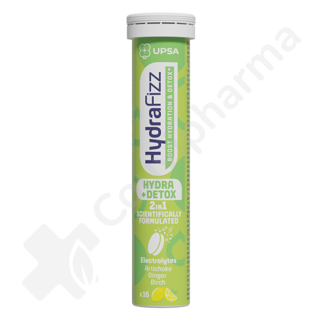 HydraFizz Detox Hydratatie - 16 bruistabletten