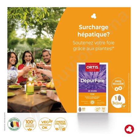 Ortis DépurFoie - 60 tabletten
