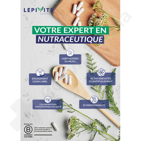 EPA-DHA Forte Oméga-3 Lepivits - 90 gélules