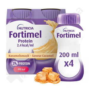 Fortimel Protein 2.4 kcal Caramel - 4x200 ml