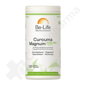 Be-Life Curcuma Magnum 3200 Bio - 180 capsules