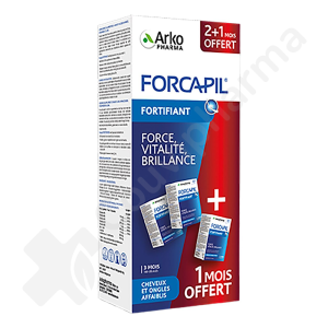 Forcapil Fortifiant Cheveux & Ongles - 180 gélules