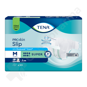 Tena Slip Super Medium - 30 changes complets